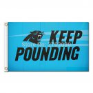 Keep Pounding Ericsson Stadium Carolina Panthers Design Flag 3x5 ft