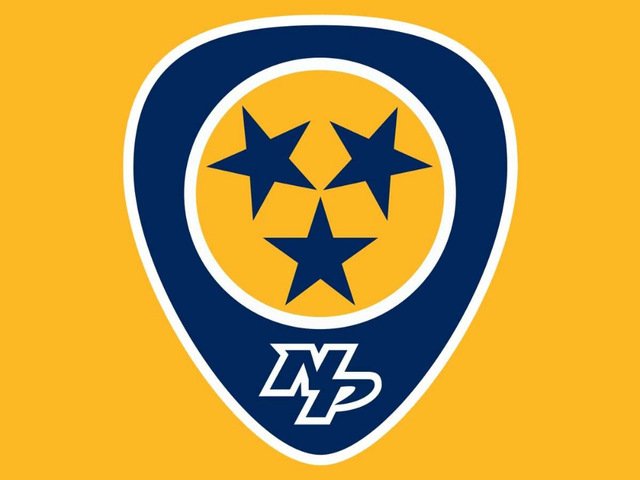 Nashville Predators Flag Large Logo flag 3x5ft (about 90x150cm)