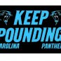 3ft x 5ft KEEP POUNDING Carolina Panthers Flag Polyester Banner 90x150cm