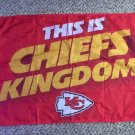 Kansas City THIS IS CHIEFS KINGDOM Flag 2015 3x5 ft