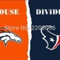 Denver Broncos vs Houston Houston Texans Divided Rivalry Flag 90x150cm