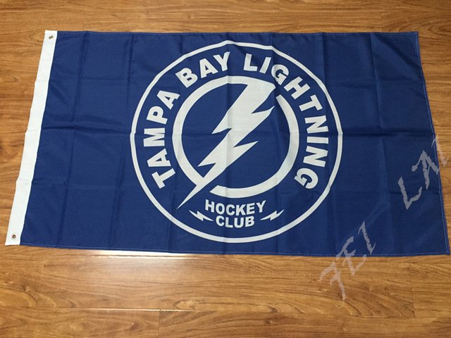 Tampa Bay Lightning flag 3ftx5ft Banner 100D Polyester Flag 3x5 ft
