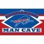Buffalo Bills Fans Only Flag MAN CAVE Banner Flag Blue 3x5 ft