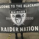 Welcome To The Blackhole Raider Nation Flag Oakland Raiders 3x5 ft