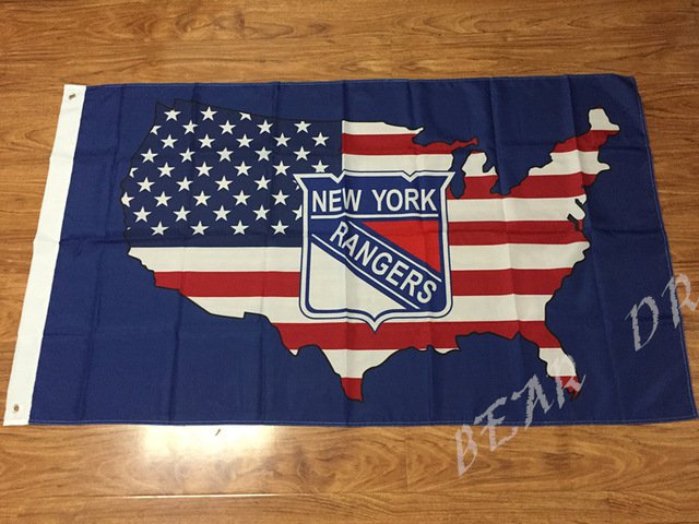 New York Rangers flag 3x5ft polyester banner New York Rangers American flag