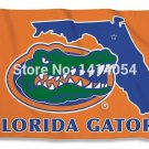 Florida Gators State Outline flag 150X90CM 3X5FT Banner 100D Polyester