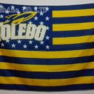University of Toledo Rockets Flag hot sell goods 3X5FT 150X90CM Banner brass met