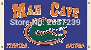 Florida Gators Man Cave  Flag 3x5FT  100D  Polyester brass grommets custom66