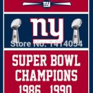 New York Giants Flag 150X90CM Banner 100D Polyester 3x5 FT flag
