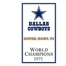 3x5ft Dallas cowboys super bowl world champions flag with gromments 1971
