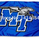 Middle Tennessee State Blue Raiders MTSU Flag 3X5FT  100D Polyester grommets