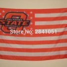 OKLAHOMA STATE UNIVERSITY COWBOYS  USA Star And Stripe College Flag 3X5 FT