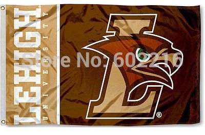 College Lehigh University Mountain Hawks Flag LU Large Flag 3FTX 5FT
