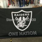 ONE NATION Banner Oakland Raiders One Nation Flag Football Sport 3x5 ft