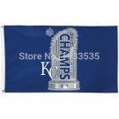 Kansas City Royals 2015 World Series Champions League Flag 3x5 ft