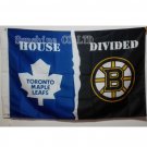 Toronto Maple Leafs Boston Bruins House Divided Flag hot sell goods 3X5FT