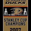 Anaheim Ducks Stanley Cup Champions Flag Banner 3x5ft 90x150cm New 100D Polyeste