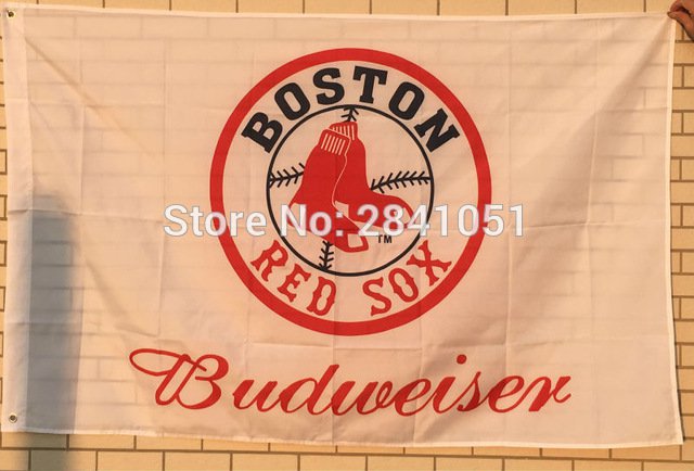 Boston Red Sox USA Team Outdoor Indoor Flag 3X5 ft