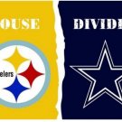 Pittsburgh Steelers VS Dallas Cowboys flag 100D polyester digital printed flag