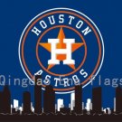 3ftx5ft Houston Astros City Skyline flag with metal Grommets