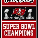 Tampa Bay Buccaneers Super Bowl Champions Flag 150X90CM Banner 100D