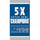 Dallas Cowboys Flags 5X SUPER BOWL CHAMPIONS World Series 2016 3 X 5 ft