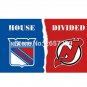 New York Rangers New Jersey Devils House Divided Flag150X90CM