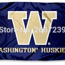 Washington Huskies UW University Flag 3x5FT banner 100D 150X90CM