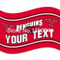 Youngstown State Penguins YOUR TEXT Flag 3ft x 5ft Polyester  Banner Flying