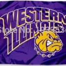 Western Illinois University Leathernecks Flag WIU Large 3x5FT