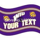 Western Illinois Leathernecks YOUR TEXT Flag 3ft x 5ft Polyester  Banner Flying