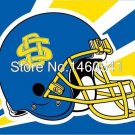 South Dakota State Jackrabbits Helmet Flag 3ft x 5ft Polyester Banner