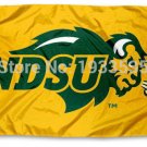 NDSU Yellow Bison North Dakota State University Flag 3x5 FT Banner
