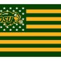 North Dakota State Bison Flag  Large Fans Supporters Outdoor Indoor Banner 5x3ft