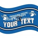 Indiana State Sycamores YOUR TEXT Flag 3ft x 5ft Polyester Banner Flying
