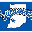 Indiana State Sycamores Flag 3ft x 5ft Polyester  Indiana State Sycamores Flying