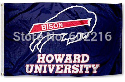 Howard University Bison Large Flag 3FTX 5FT