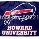 Howard University Bison Large Flag 3FTX 5FT