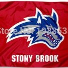 Stony Brook Seawolves Red Flag Large 3x5 FT