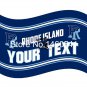 Rhode Island Rams YOUR TEXT Flag 3ft x 5ft Polyester Banner Flying