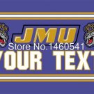 James Madison Dukes YOUR TEXT Flag 3ft x 5ft Polyester  Banner Flying