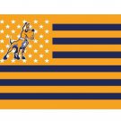 Albany Great Danes stars and blue stripes flag 3ftx5ft Banner 100D Polyester