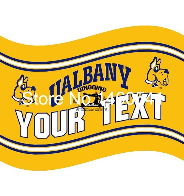 Albany Great Danes YOUR TEXT Flag 3ft x 5ft  Albany Great Danes Banner Flying