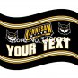 Kennesaw State Owls YOUR TEXT Flag 3ft x 5ft Polyester Banner Flying