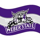 Weber State Wildcats Flag 3ft x 5ft Polyester  Banner Flying