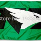 North Dakota Fighting Hawks New Logo Flag Large 3x5 FT