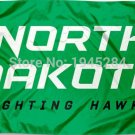 North Dakota Fighting Hawks Flag Banner 003 Brass Grommets New 3x5FT flag  9458