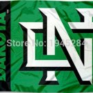 North Dakota Fighting Hawks Wordmark Flag Banner New 3x5FT