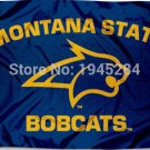 Montana State Bobcats Flag Banner 002 New 3x5ft 90x150cm Polyester 9365