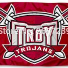 Troy Trojans University Flag 3x5FT 100D  Polyester brass grommets custom66